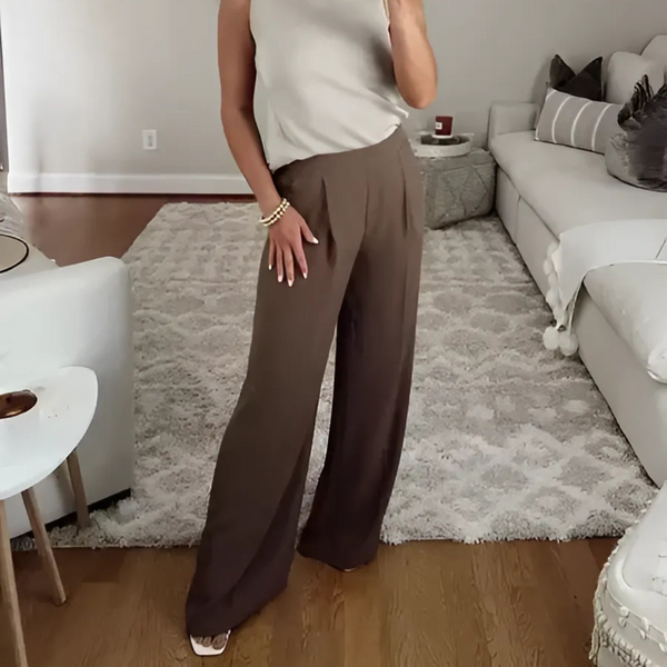 π₯ HOT SALE 50% OFF β¨ Crepe Pleated Women Trousers