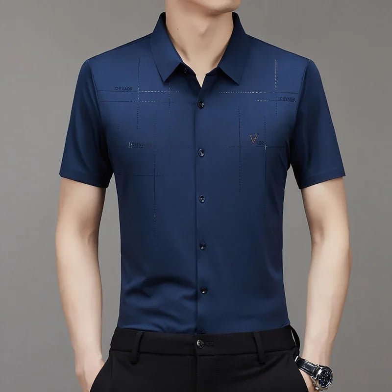 🔥LAST DAY 49% OFF - MEN'S ICE SILK BUSINESS SHIRT