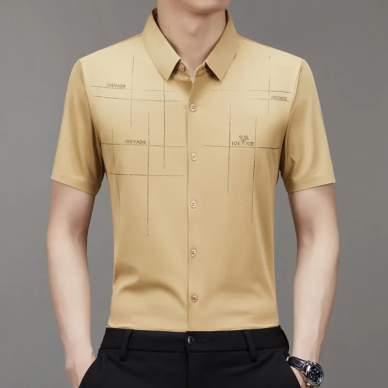 🔥LAST DAY 49% OFF - MEN'S ICE SILK BUSINESS SHIRT