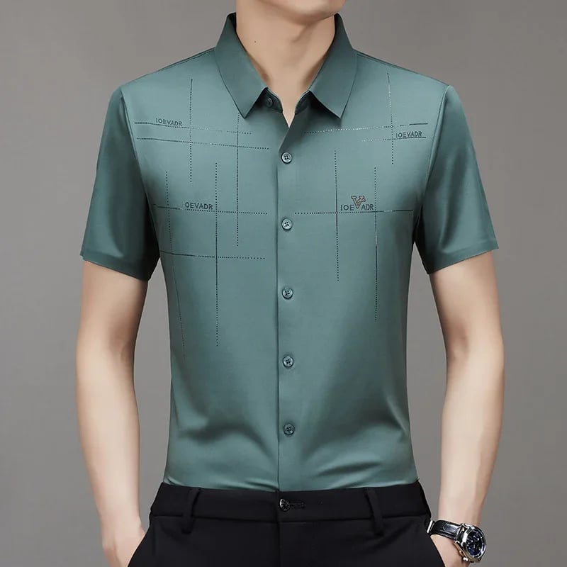 🔥LAST DAY 49% OFF - MEN'S ICE SILK BUSINESS SHIRT