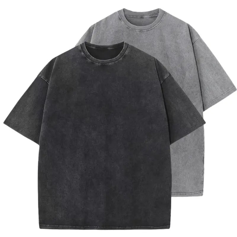 Independence Day Sale⚡10 Packs for $34.99⚡ -Fashion Washed Retro Round Neck Short-sleeved T-shirt(Unisex)