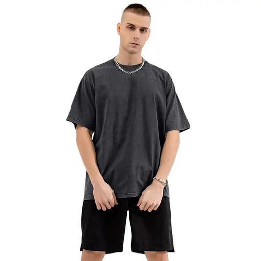 Independence Day Sale⚡10 Packs for $34.99⚡ -Fashion Washed Retro Round Neck Short-sleeved T-shirt(Unisex)