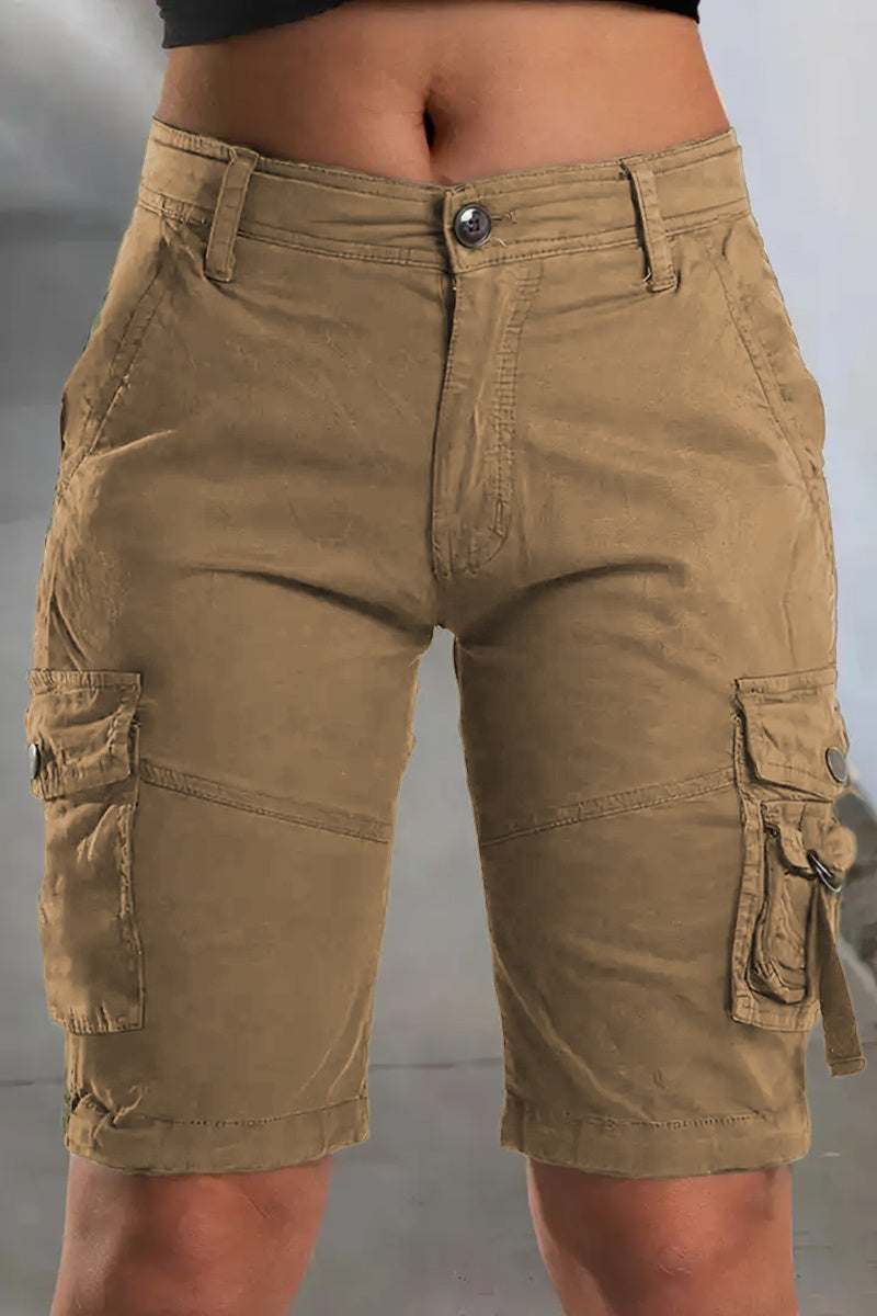 ⚡LIMITED SALE-Flap Pocket Design Bermuda Cargo Shorts