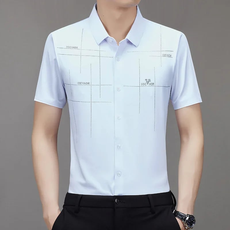 🔥LAST DAY 49% OFF - MEN'S ICE SILK BUSINESS SHIRT
